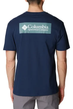 Columbia Camiseta De Manga Corta North Cascades™ Azul Outlet