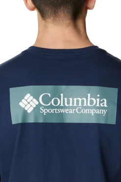 Columbia Camiseta De Manga Corta North Cascades™ Azul Outlet