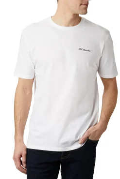Columbia Camiseta De Manga Corta North Cascades™ Para Hombre Blanco Hot