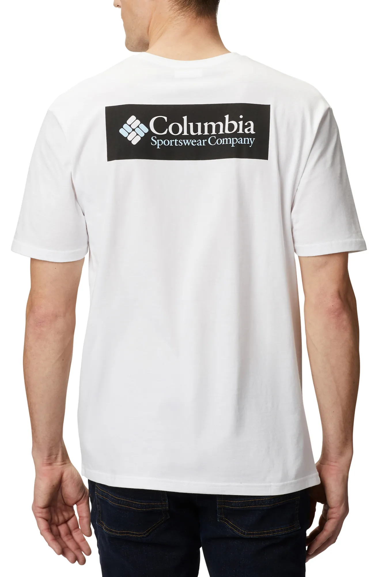 Columbia Camiseta De Manga Corta North Cascades™ Para Hombre Blanco Hot
