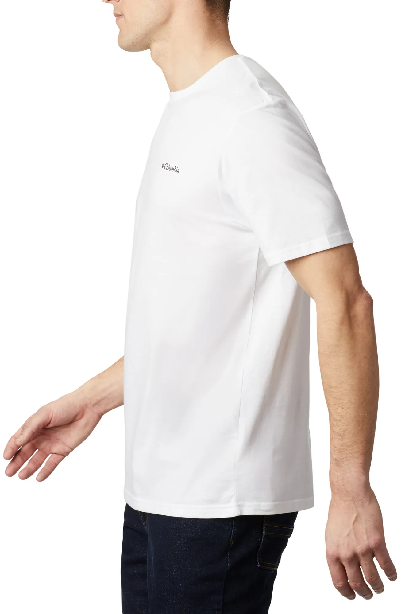 Columbia Camiseta De Manga Corta North Cascades™ Para Hombre Blanco Hot
