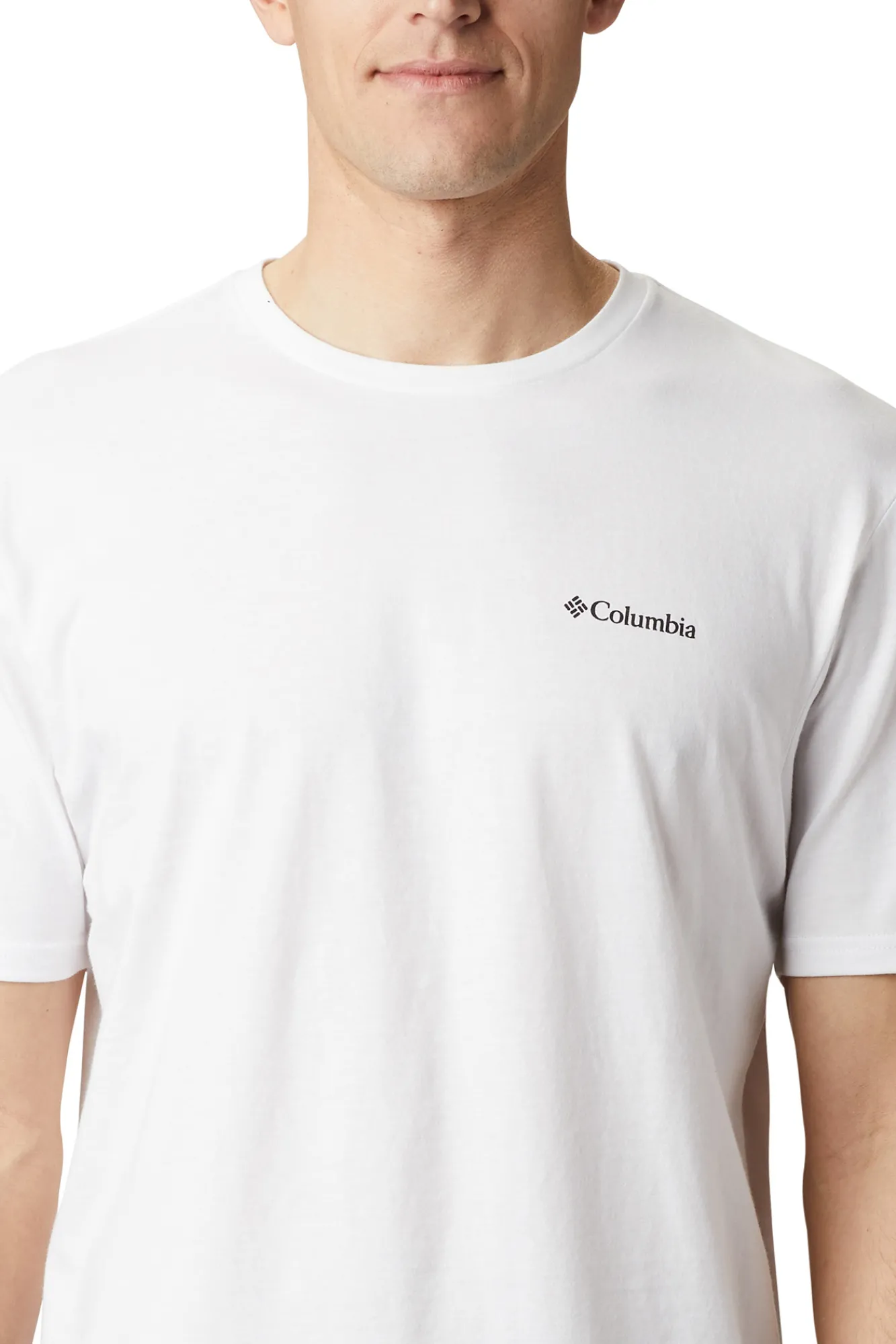 Columbia Camiseta De Manga Corta North Cascades™ Para Hombre Blanco Hot