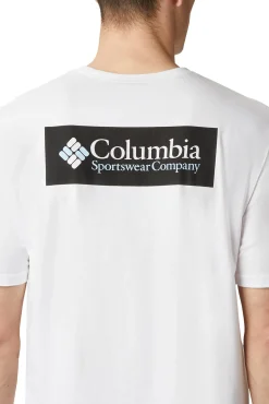 Columbia Camiseta De Manga Corta North Cascades™ Para Hombre Blanco Hot