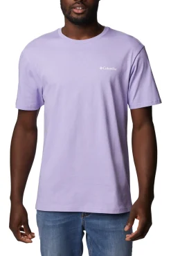 Columbia Camiseta De Manga Corta North Cascades™ Para Hombre Morado New