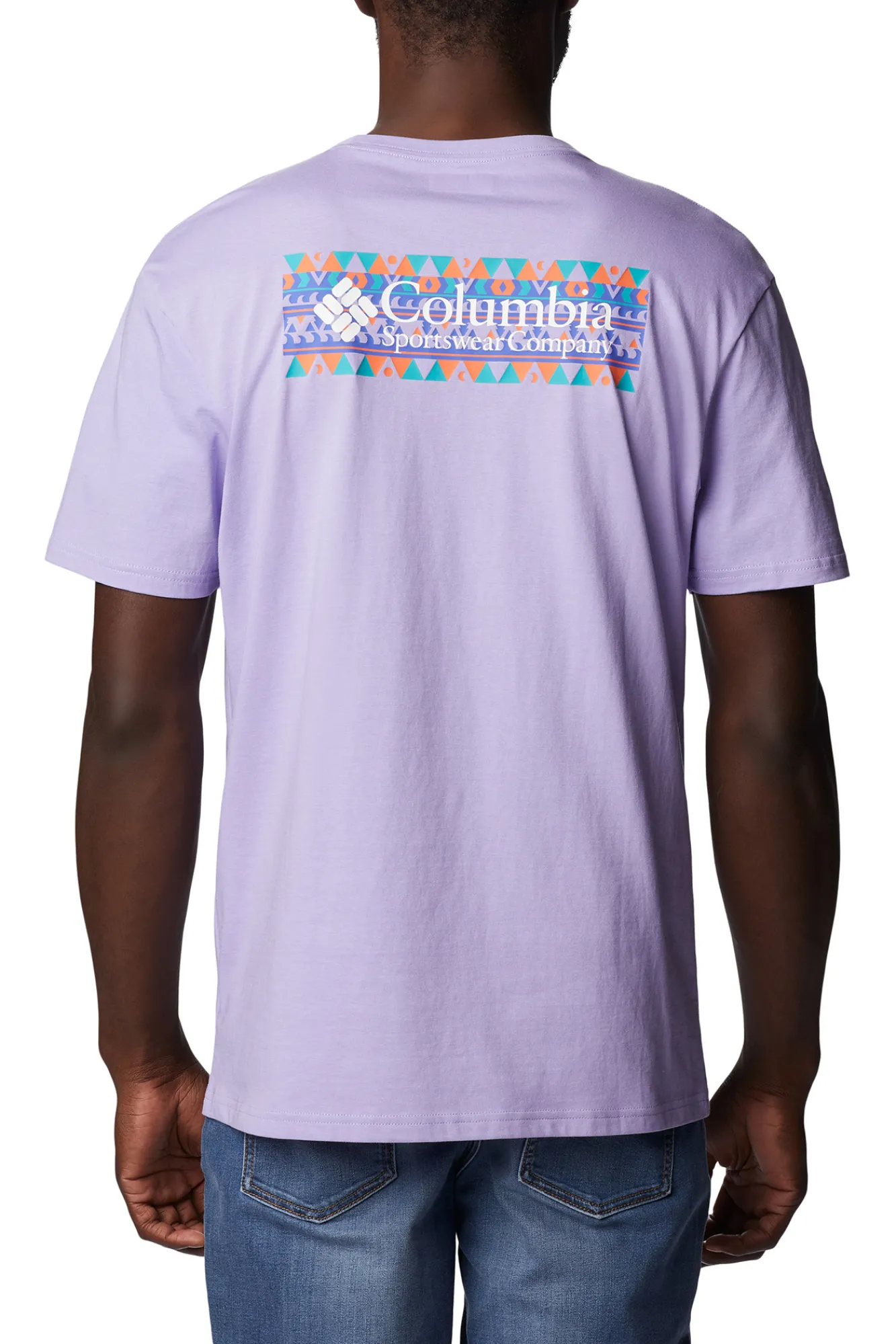 Columbia Camiseta De Manga Corta North Cascades™ Para Hombre Morado New
