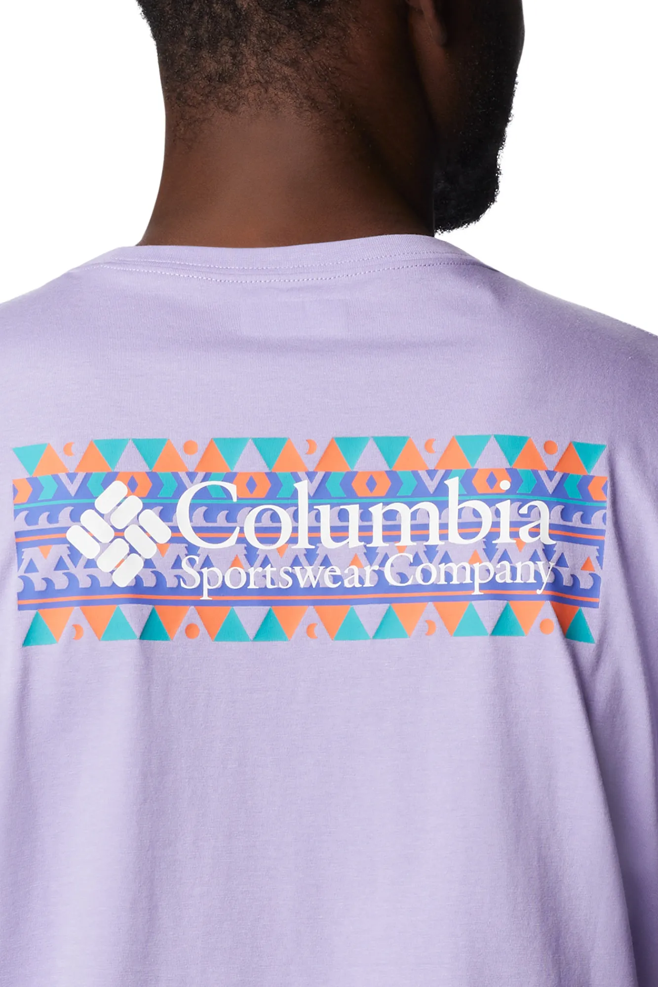 Columbia Camiseta De Manga Corta North Cascades™ Para Hombre Morado New