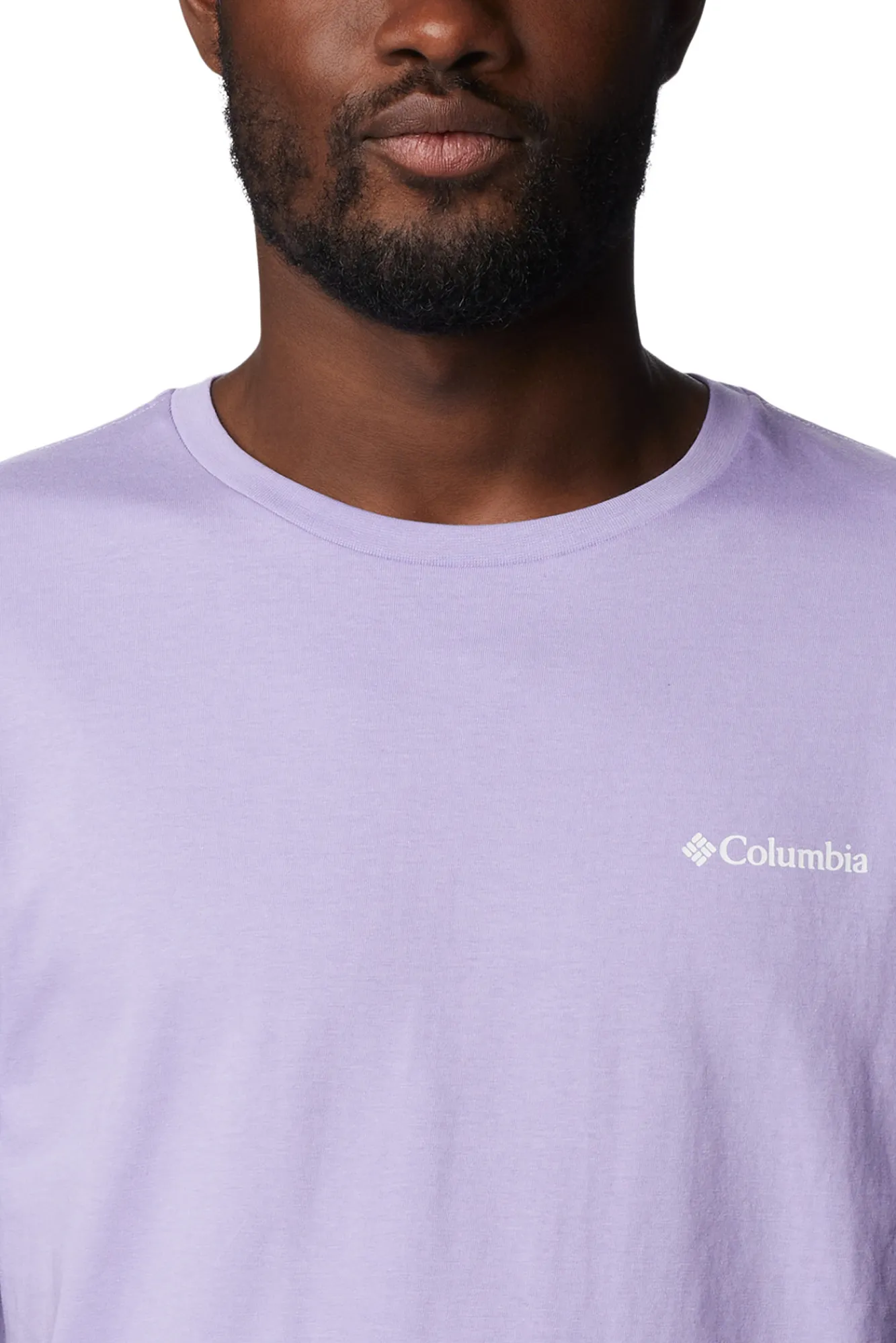 Columbia Camiseta De Manga Corta North Cascades™ Para Hombre Morado New