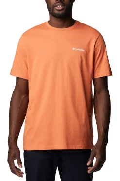 Columbia Camiseta De Manga Corta North Cascades™ Para Hombre Naranja Sale