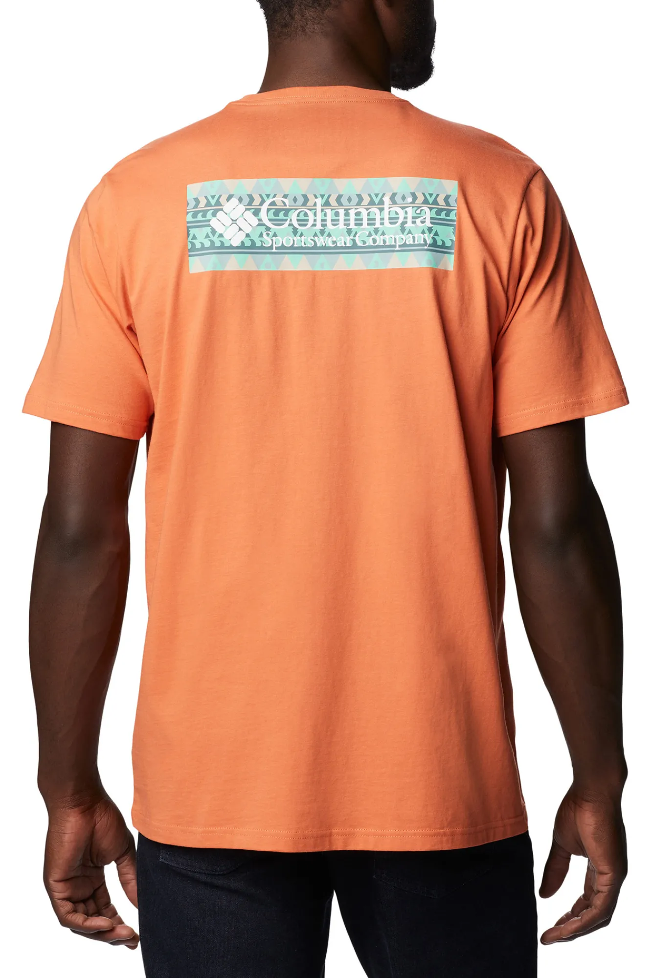 Columbia Camiseta De Manga Corta North Cascades™ Para Hombre Naranja Sale