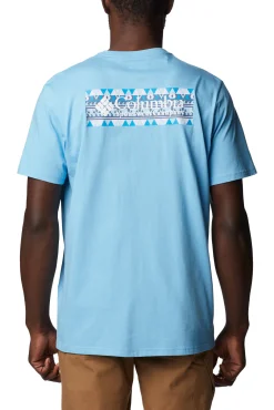Columbia Camiseta De Manga Corta North Cascades™ Azul Outlet