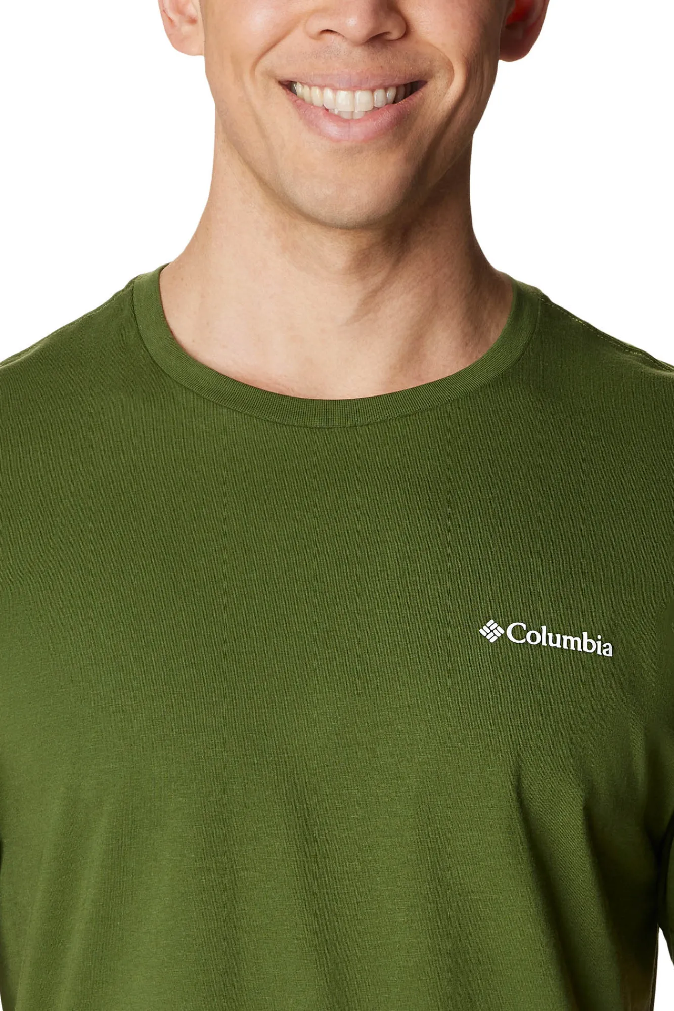 Columbia Camiseta De Manga Corta North Cascades™ Para Hombre Turquesa New
