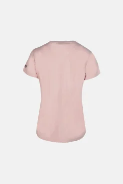 Izas Camiseta De Manga Corta De Algodon Abella Rosa New