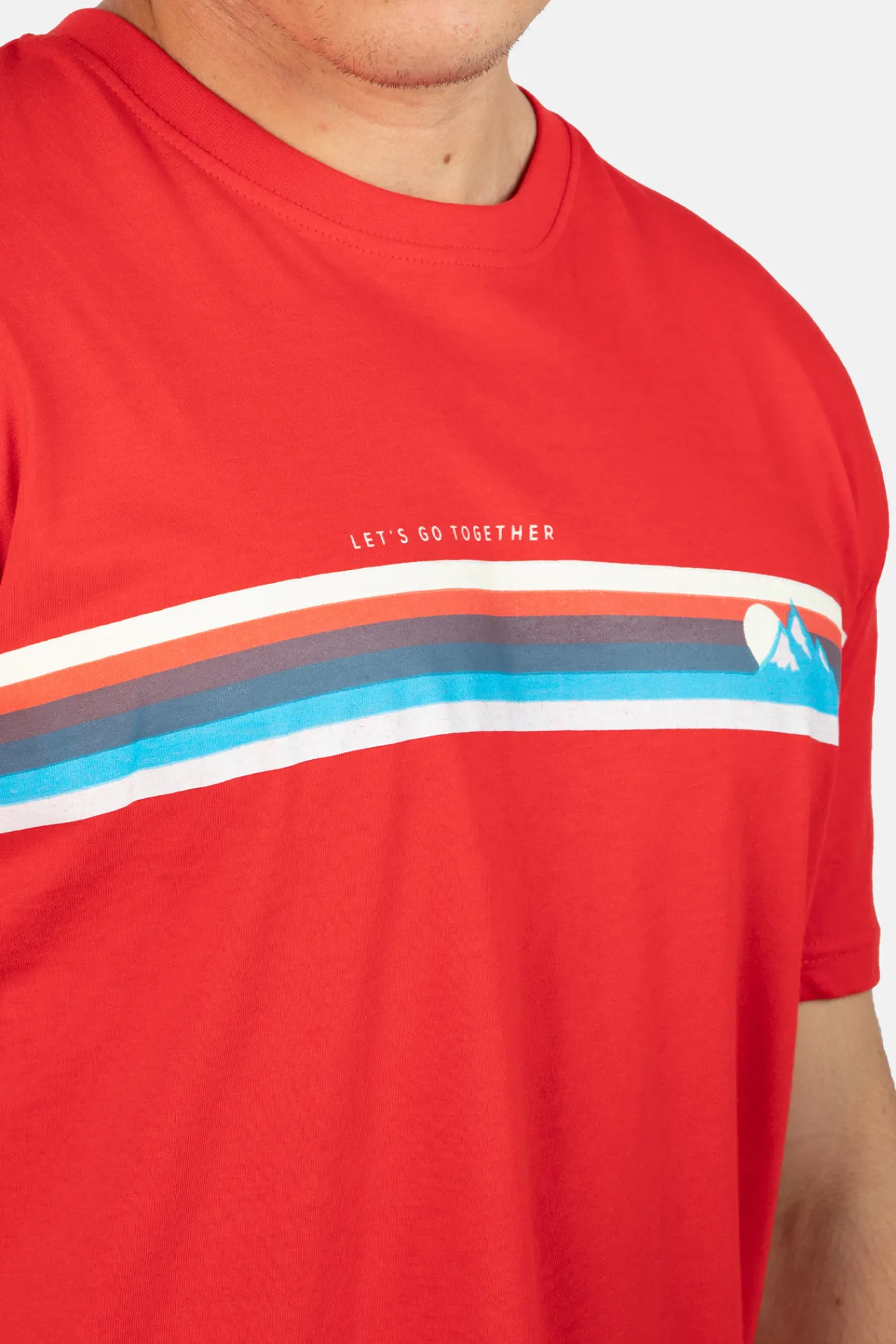 Izas Camiseta De Manga Corta De Algodon Abella Rojo Best