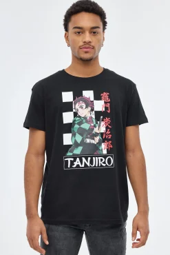 Inside Camiseta Demon Slayer Negro Best