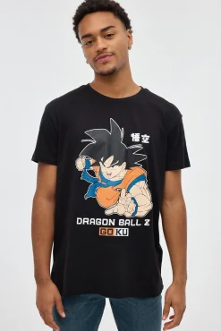 Inside Camiseta Dragon Ball Negro Online