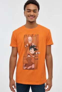 Inside Camiseta Dragon Ball Naranja Best