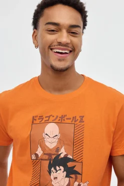 Inside Camiseta Dragon Ball Naranja Best