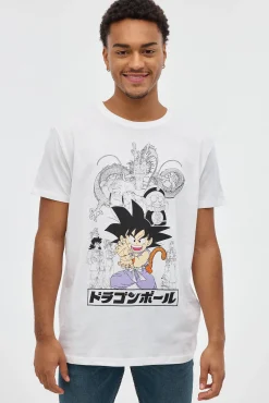 Inside Camiseta Dragon Ball Estampado Fondo Blanco Clearance