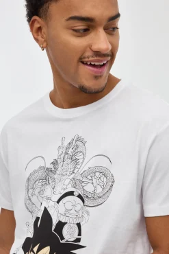 Inside Camiseta Dragon Ball Estampado Fondo Blanco Clearance
