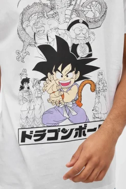 Inside Camiseta Dragon Ball Estampado Fondo Blanco Clearance