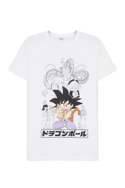 Inside Camiseta Dragon Ball Estampado Fondo Blanco Clearance