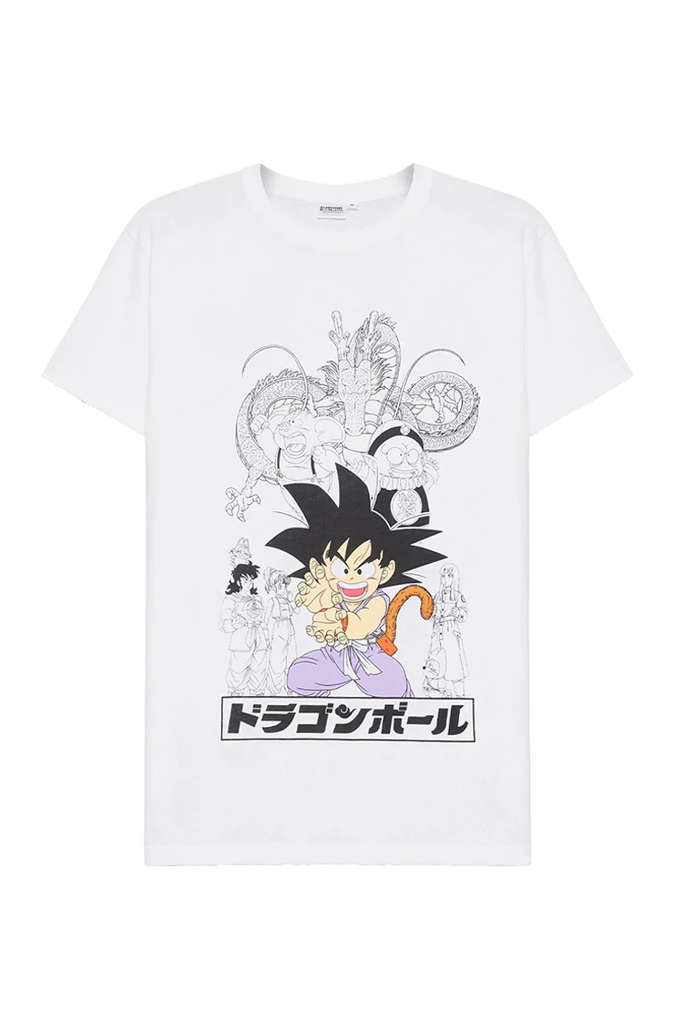 Inside Camiseta Dragon Ball Estampado Fondo Blanco Clearance