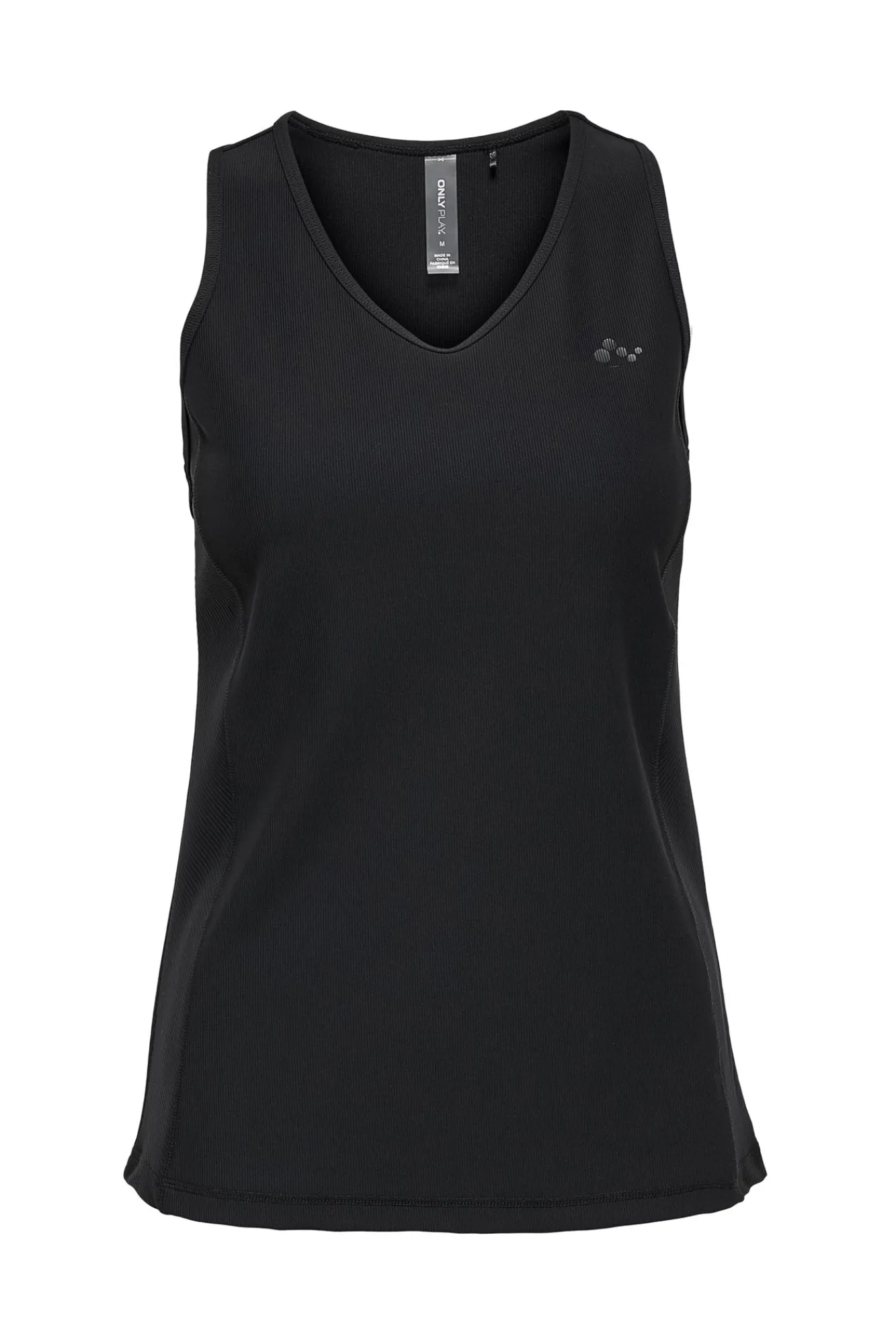 Only Play Camiseta Entrenamiento Sin Mangas Negro