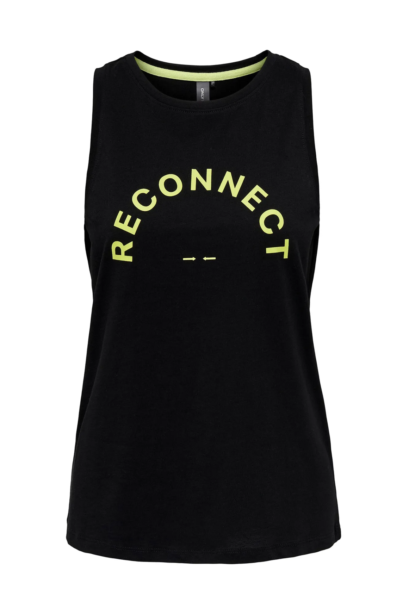 Only Play Camiseta Entrenamiento Sin Mangas Negro Discount