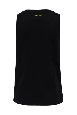 Only Play Camiseta Entrenamiento Sin Mangas Negro Discount