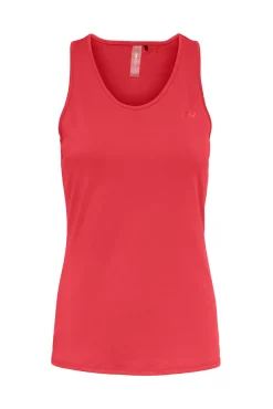 Only Play Camiseta Entrenamiento Sin Mangas Rojo