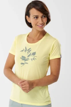 Lafuma Camiseta Estampada Corporate Amarillo Sale