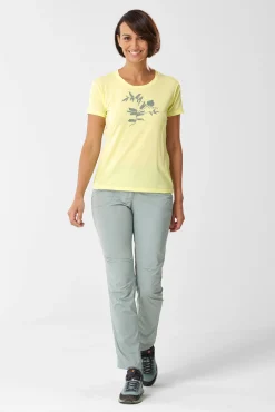 Lafuma Camiseta Estampada Corporate Amarillo Sale