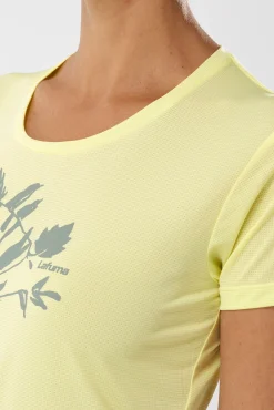 Lafuma Camiseta Estampada Corporate Amarillo Sale