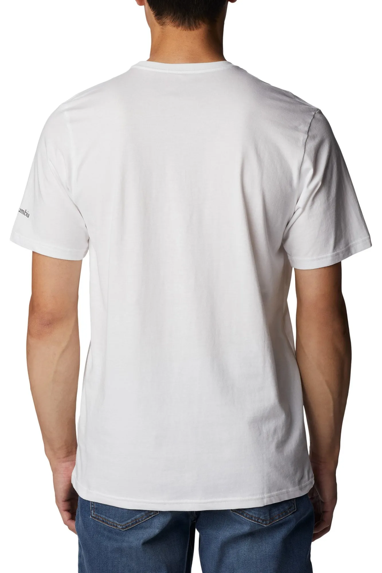 Columbia Camiseta Estampada De Manga Corta Rockaway River™ Para Hombre Estampado Fondo Blanco Best