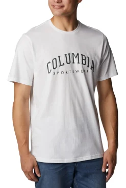 Columbia Camiseta Estampada De Manga Corta Rockaway River™ Para Hombre Estampado Fondo Blanco Best