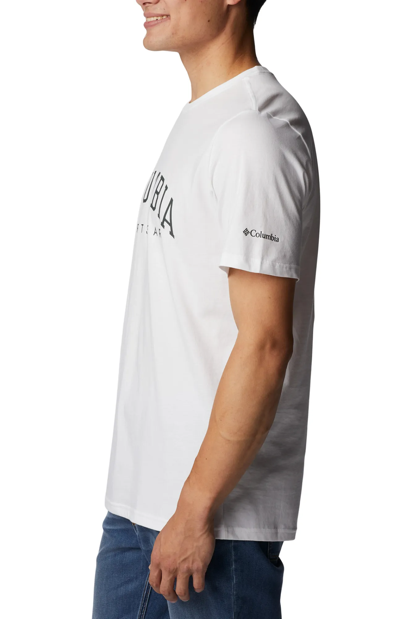Columbia Camiseta Estampada De Manga Corta Rockaway River™ Para Hombre Estampado Fondo Blanco Best