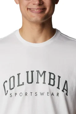 Columbia Camiseta Estampada De Manga Corta Rockaway River™ Para Hombre Estampado Fondo Blanco Best
