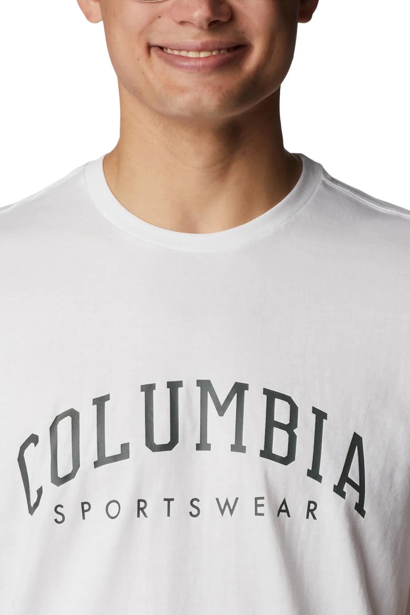 Columbia Camiseta Estampada De Manga Corta Rockaway River™ Para Hombre Estampado Fondo Blanco Best