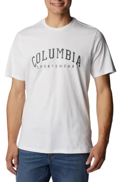 Columbia Camiseta Estampada De Manga Corta Rockaway River™ Para Hombre Estampado Fondo Blanco Best