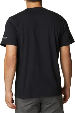 Columbia Camiseta Estampada De Manga Corta Rockaway River™ Para Hombre Negro Outlet