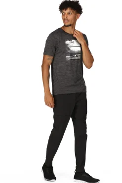 Regatta Camiseta Fingal Vii Gris Medio Clearance