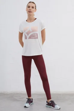 Dash and Stars Camiseta Fluida Beige Best