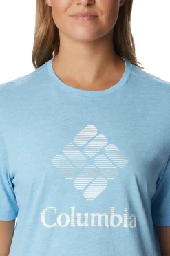 Columbia Camiseta Holgada Bluebird Day™ Para Mujer Azul Medio Hot