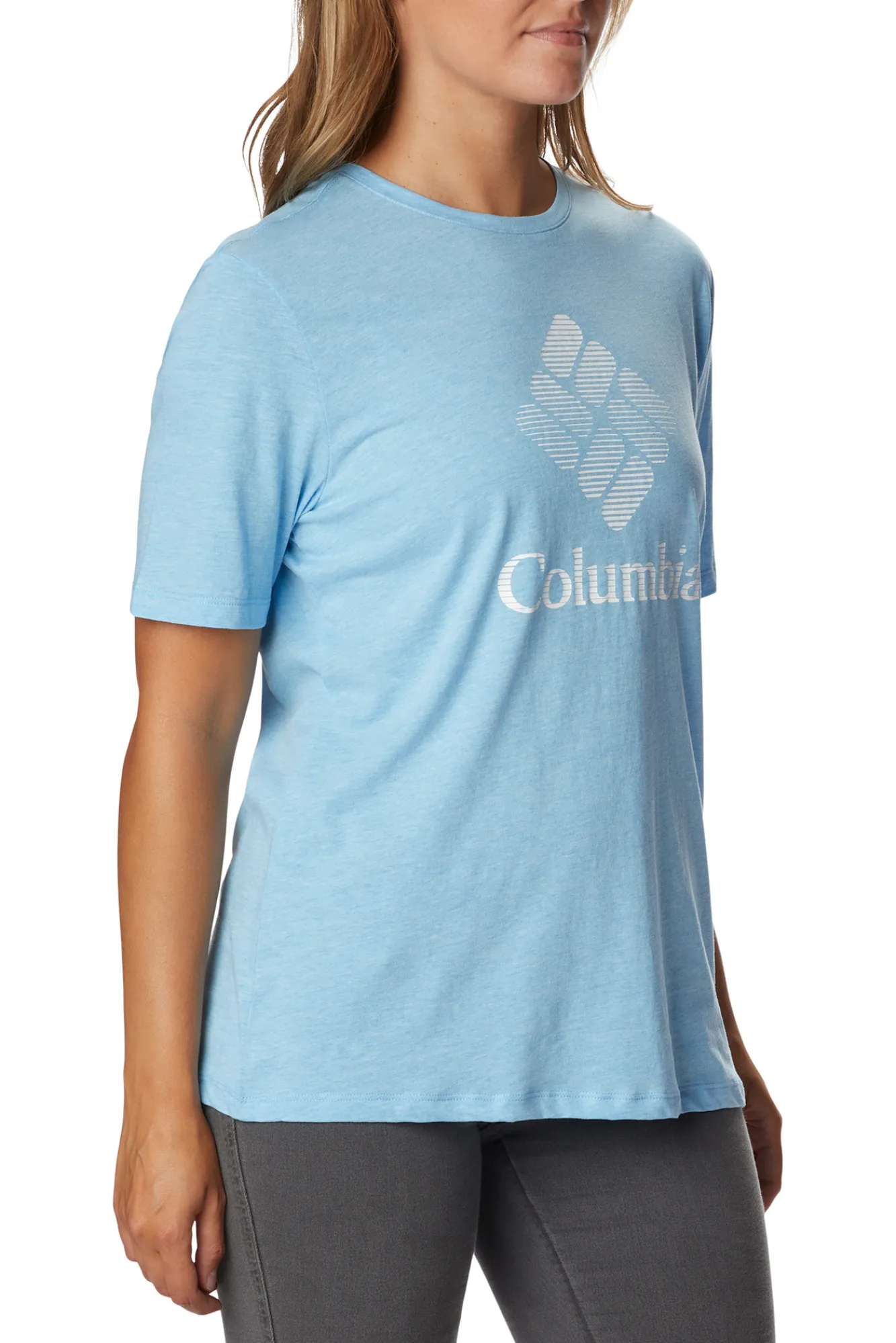Columbia Camiseta Holgada Bluebird Day™ Para Mujer Azul Medio Hot