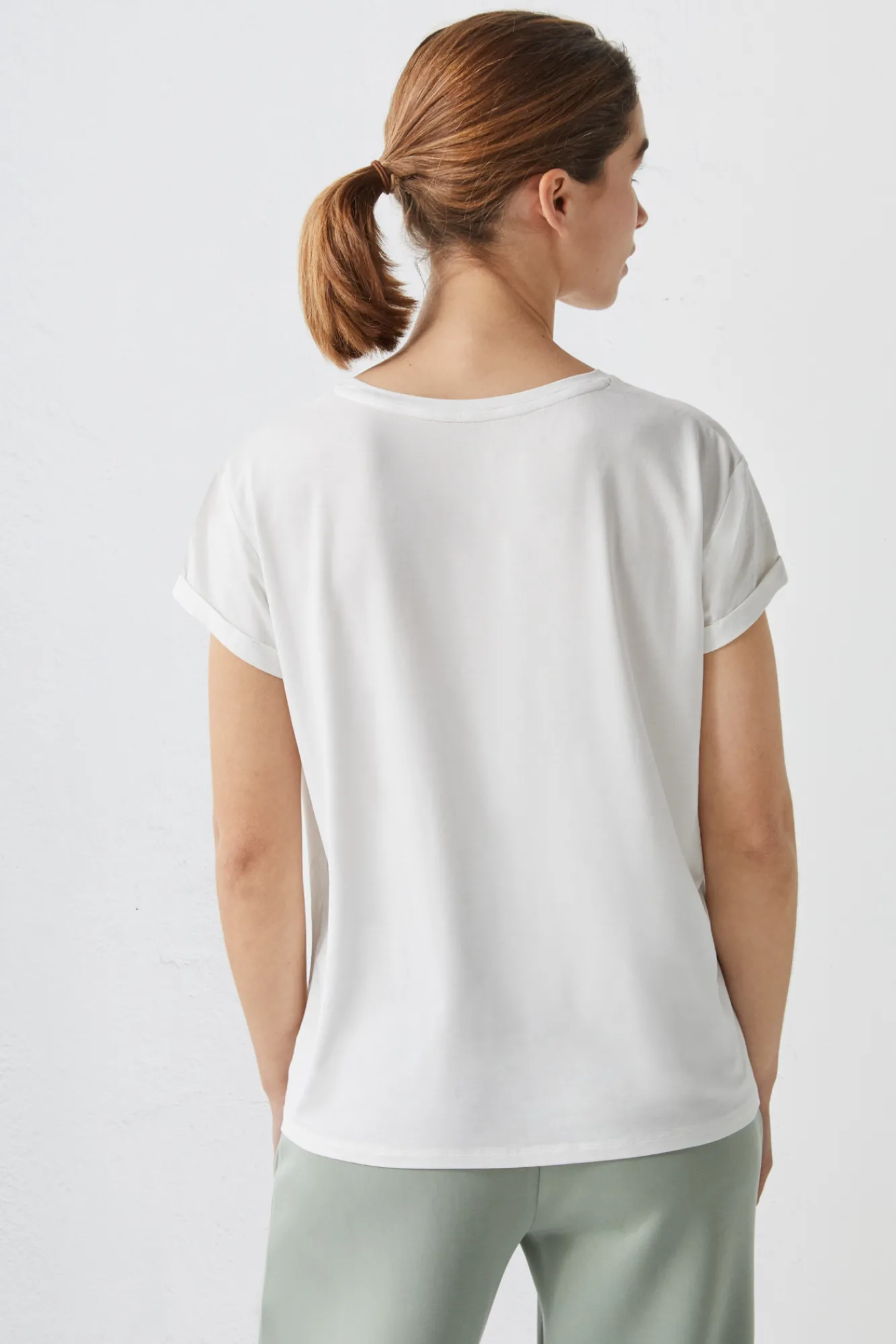 Dash and Stars Camiseta Lenzing™ Tencel™ Beige
