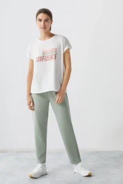 Dash and Stars Camiseta Lenzing™ Tencel™ Beige