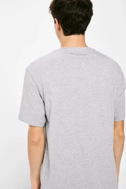 * Camiseta Logo Nasa Gris Medio Outlet