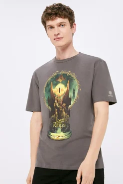 * Camiseta Lord Of The Rings Gris Oscuro Best