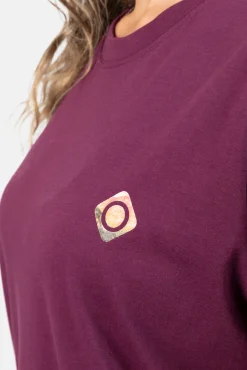 Izas Camiseta Manga Corta Apies Vino