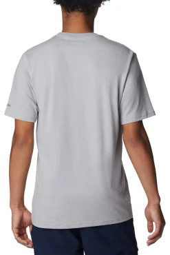 Columbia Camiseta Manga Corta Hombre Csc Basic Logo™ Gris Claro
